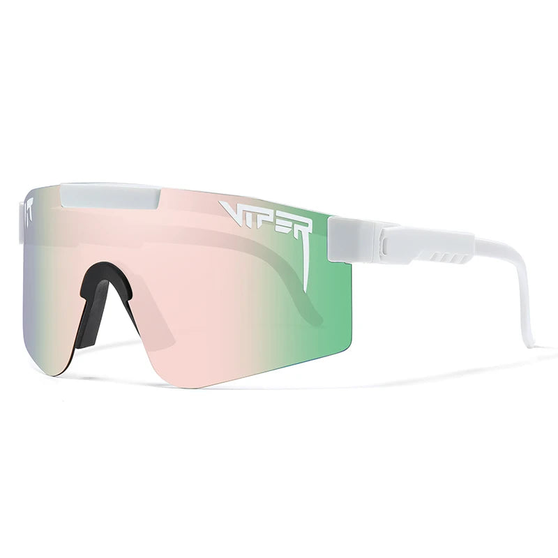 Les lunettes de vitesse classiques blanc