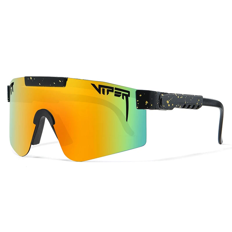 Les lunettes de vitesse classiques orange