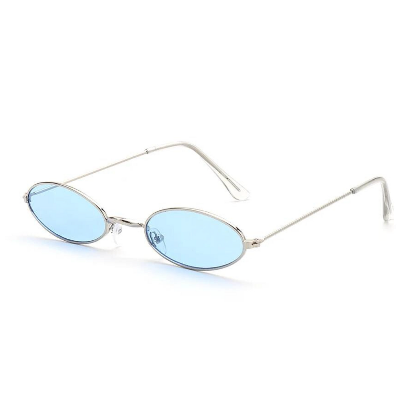 Lunettes de festival forme ovale morpheus bleu