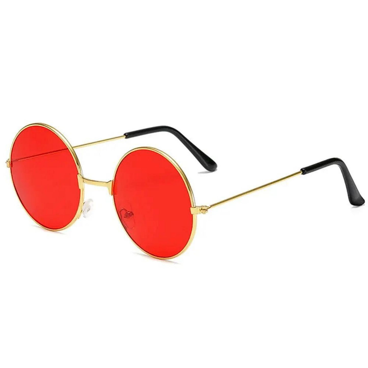 Lunettes de festival rondes john lennon rouge