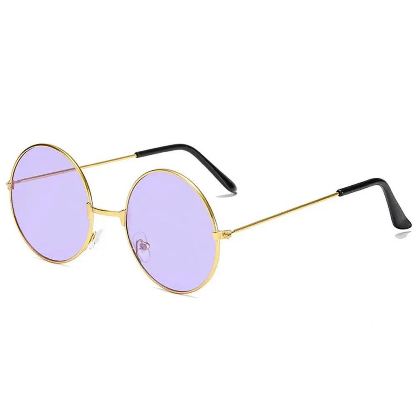Lunettes de festival rondes john lennon violet