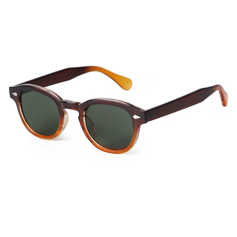 lunettes de festival soirée classique marron orange