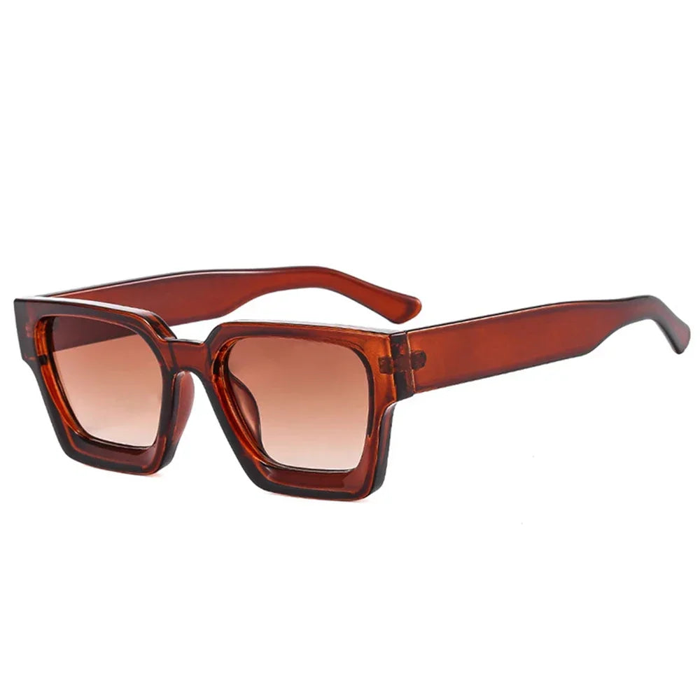 lunettes de soirée fashion translucides marron