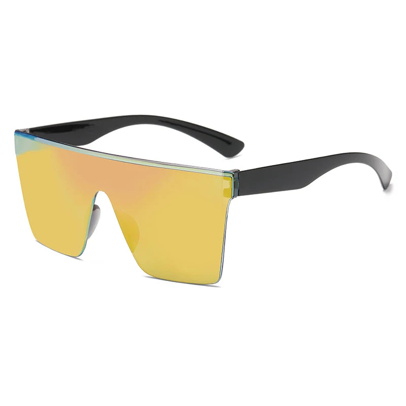 Les lunettes de vitesse pour le sport miroir orange