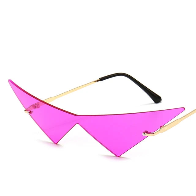 Paire de lunettes de festival cosplay anime Kamina rose