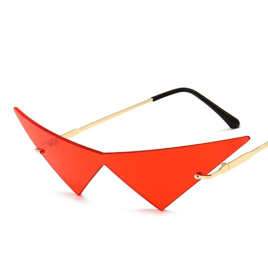 Paire de lunettes de festival cosplay anime Kamina rouge