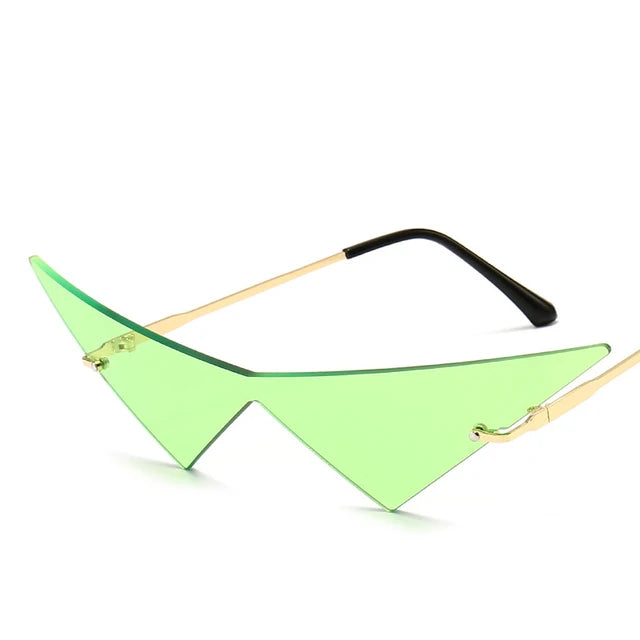 Paire de lunettes de festival cosplay anime Kamina vert