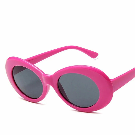lunettes de soirée festival kurt cobain rose flashy